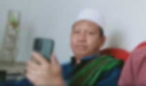 Ustadz ZR Usai mengisi tausiyah, foto doc.keluarga