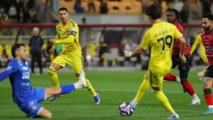 Al Nassr Sikat Al Kholood 3-0: Joao Felix Gacor, Bikin Ronaldo Makin Dekat Target 1000 Gol