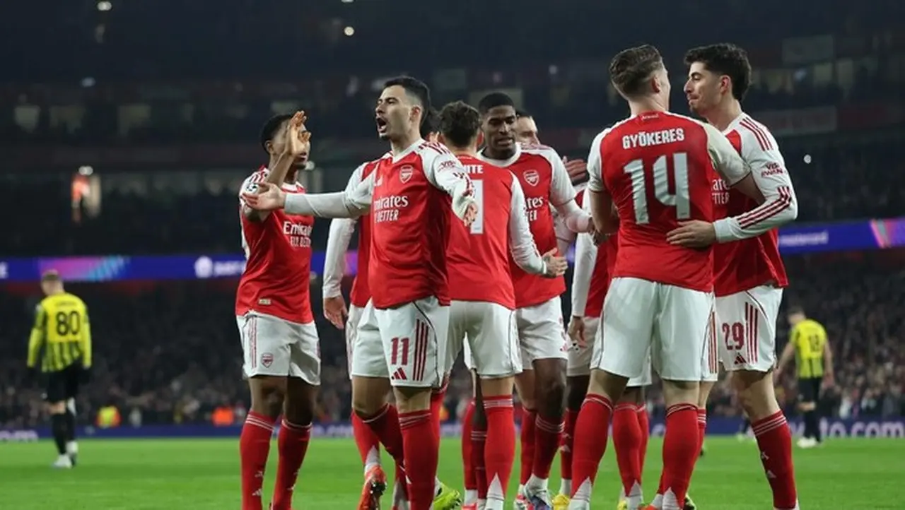 Arsenal Sikat Habis Semua Lawan di Fase Liga Champions, Lolos 16 Besar dengan Rekor Invincible