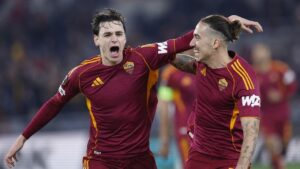 AS Roma Bungkam Stuttgart 2-0: Brace Niccolo Pisilli Bawa I Lupi Tembus Enam Besar Liga Europa