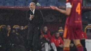 AS Roma vs AC Milan Berakhir Imbang 1-1, Massimiliano Allegri Syukuri Satu Poin di Olimpico