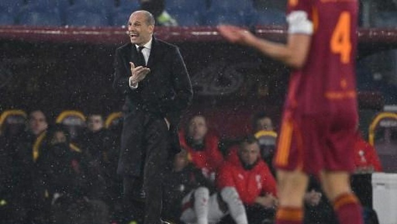 AS Roma vs AC Milan Berakhir Imbang 1-1, Massimiliano Allegri Syukuri Satu Poin di Olimpico