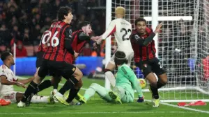 Bournemouth Sikat Liverpool 3-2: The Reds Cetak Rekor Kekalahan Menit Akhir di Liga Inggris