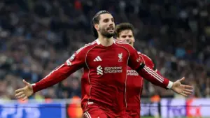 Bungkam Marseille 3-0, Liverpool Tembus Empat Besar Liga Champions Berkat Gol Magis Szoboszlai