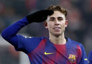 Fermin Lopez Bungkam Slavia Praha, Gelandang Muda Barcelona Ini Tembus Double-Double di Liga Champions