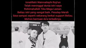 Kabar Duka: Istri Pesulap Merah Tika Mega Lestari Meninggal Dunia Usai Berjuang Melawan Sakit