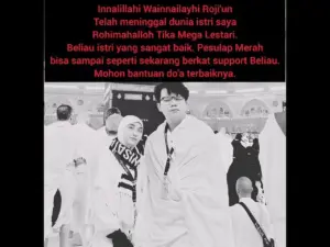 Kabar Duka: Tika Mega Lestari Istri Pesulap Merah Meninggal Dunia Akibat Penyakit yang Diidapnya