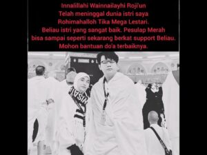 Kabar Duka: Tika Mega Lestari Istri Pesulap Merah Meninggal Dunia Akibat Penyakit yang Diidapnya