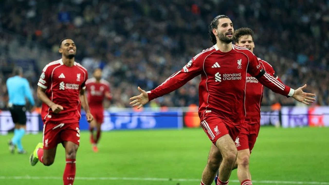 Liverpool Sikat Marseille 3-0 di Stade Velodrome, Si Merah Tembus Empat Besar Liga Champions