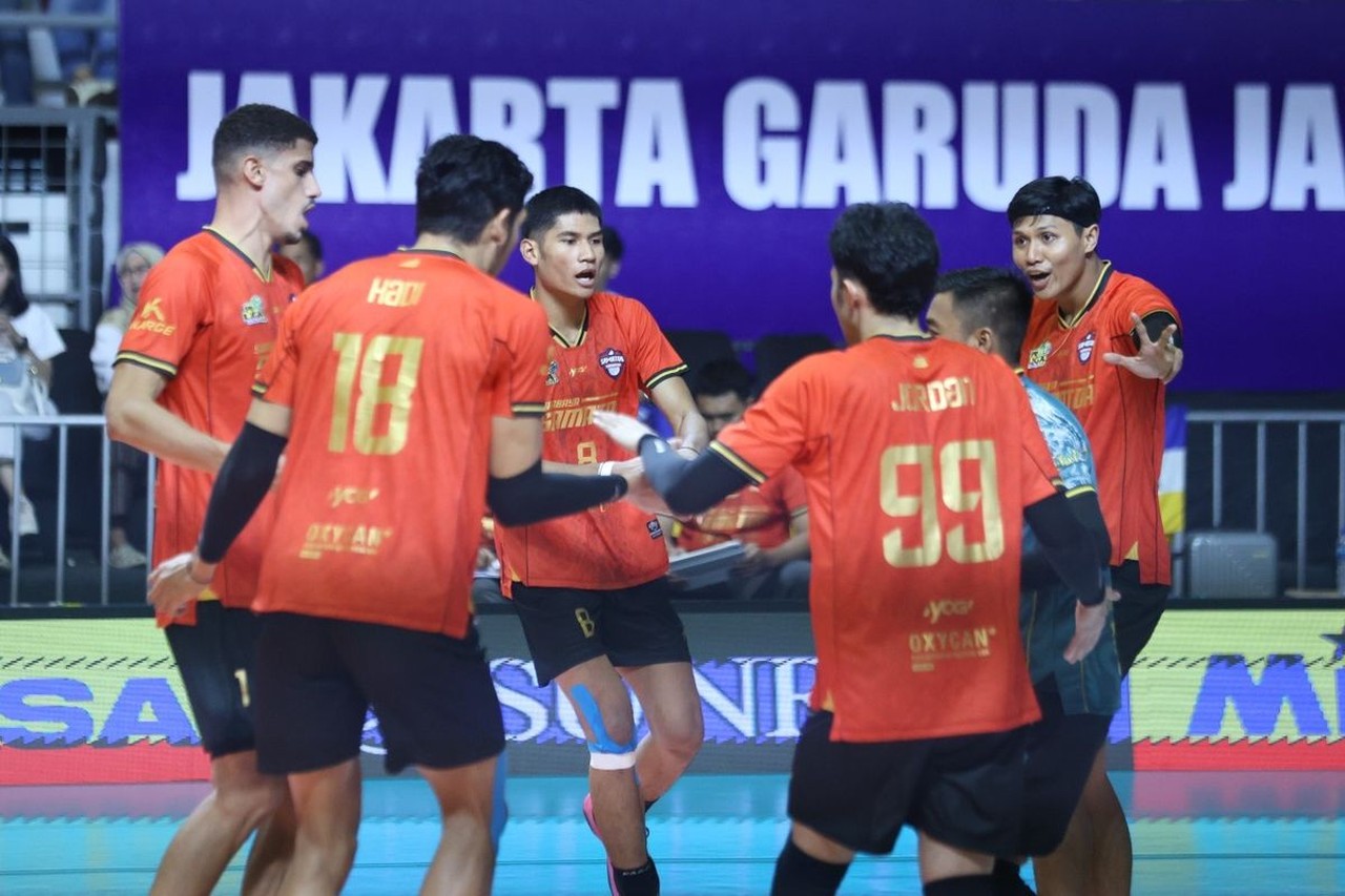 Surabaya Samator Kunci Kemenangan 3-1 atas Jakarta Garuda Jaya, Tutup Babak Reguler Proliga 2026 dengan Gemilang Surabaya Samator Kunci Kemenangan 3-1 atas Jakarta Garuda Jaya, Tutup Babak Reguler Proliga 2026 dengan Gemilang